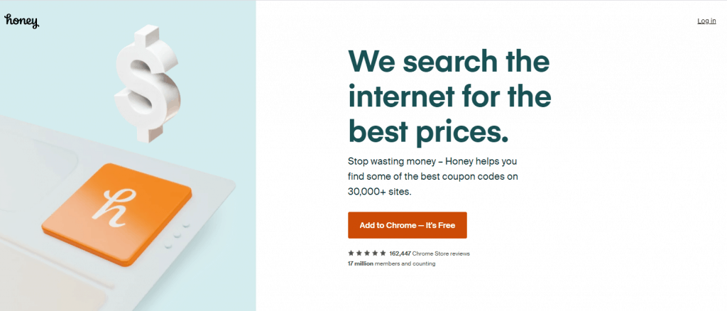 وب سایت عسل برای پس انداز هنگام خرید آنلاین
